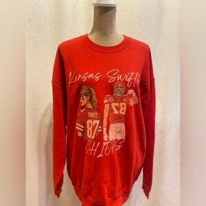 Taylor Swift KC sweatshirt